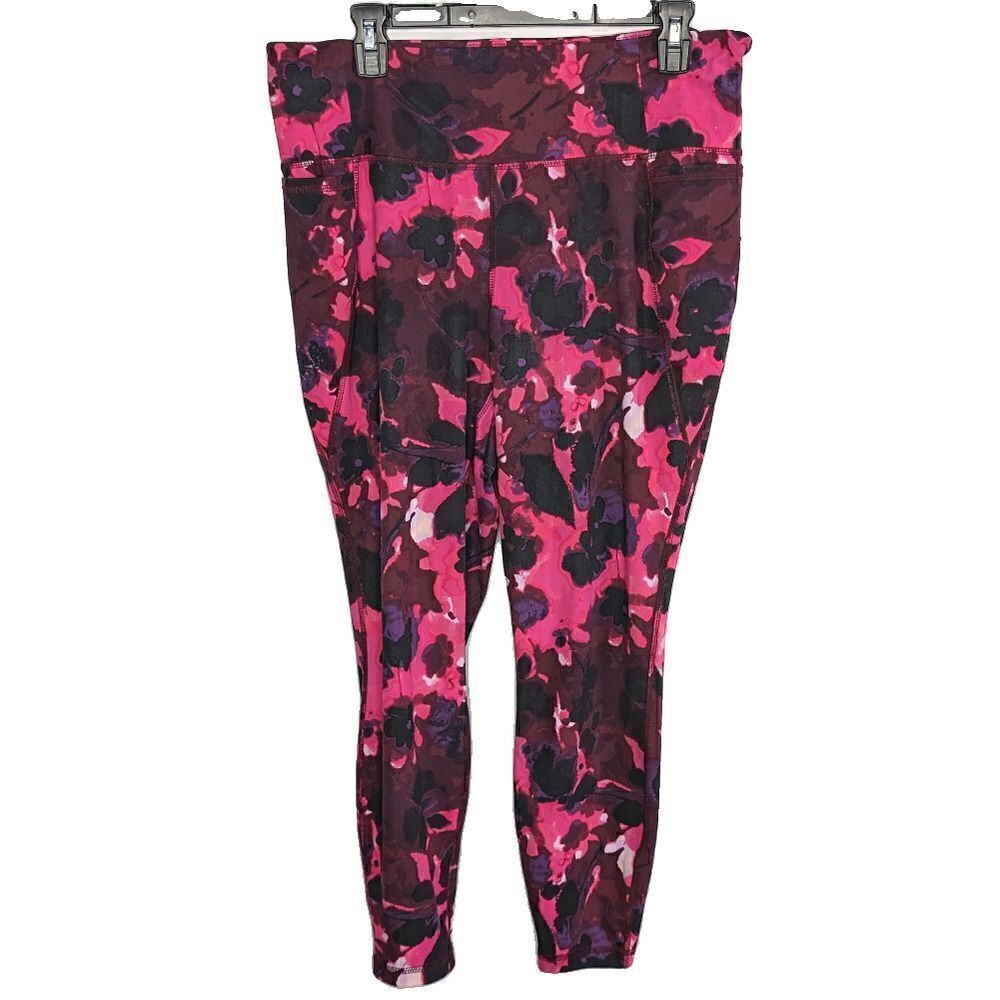 Livi High Rise Wicking Pant Pink Camo Size 18 / 20